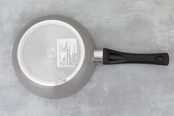 Chảo nhôm chống dính đáy từ 20 cm Elmich Colosseum Y1 EL-3718 Xám Màu Xám