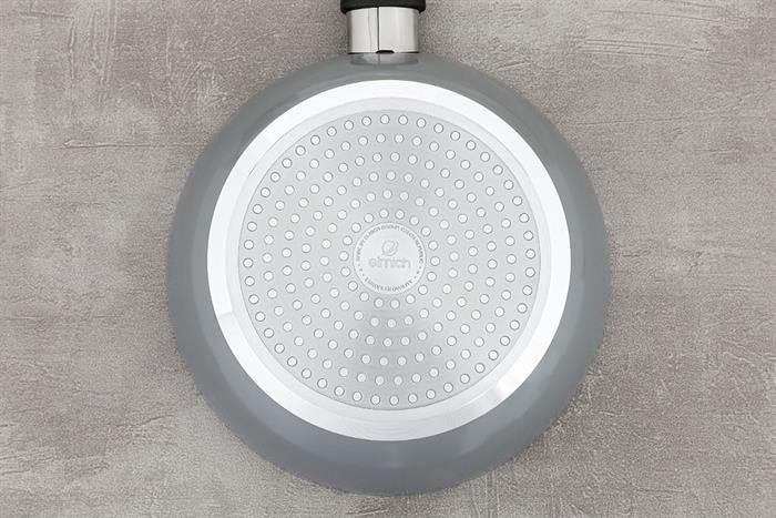 Chảo nhôm chống dính đáy từ 20 cm Elmich Colosseum Y1 EL-3718 Xám Màu Xám