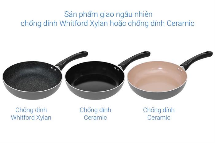 Chảo nhôm chống dính đáy từ 24 cm Elmich Colosseum Y1 EL-3719 Xám Màu Xám