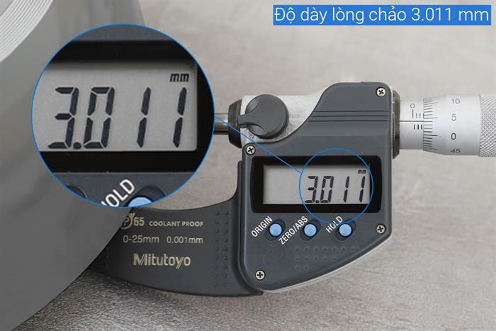 Chảo nhôm chống dính đáy từ 24 cm Elmich Colosseum Y1 EL-3719 Xám Màu Xám