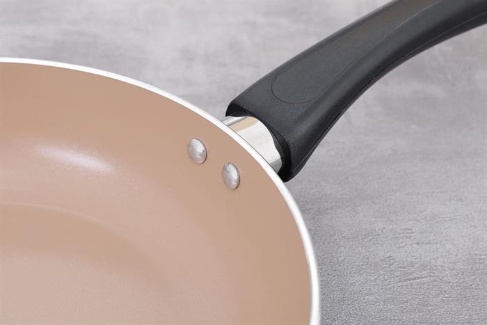 Chảo nhôm chống dính đáy từ 24 cm Elmich Colosseum Y1 EL-3719 Xám Màu Xám