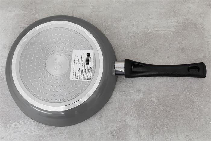 Chảo nhôm chống dính đáy từ 24 cm Elmich Colosseum Y1 EL-3719 Xám Màu Xám