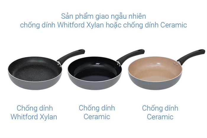 Chảo nhôm chống dính vân đá đáy từ 26 cm Elmich Colosseum Y1 EL-3720 Xám Màu Xám