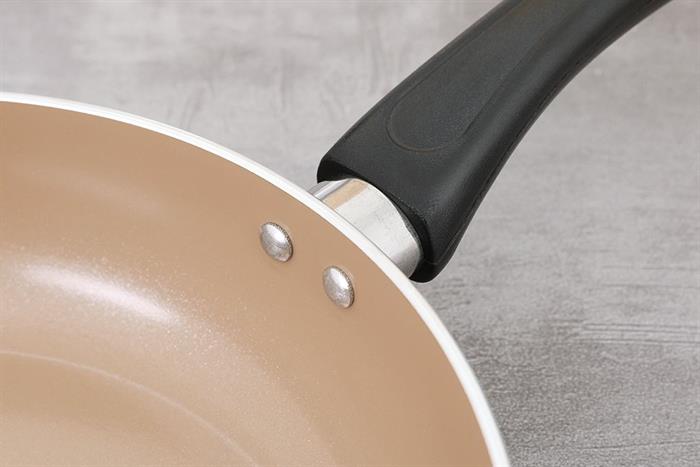 Chảo nhôm chống dính vân đá đáy từ 26 cm Elmich Colosseum Y1 EL-3720 Xám Màu Xám