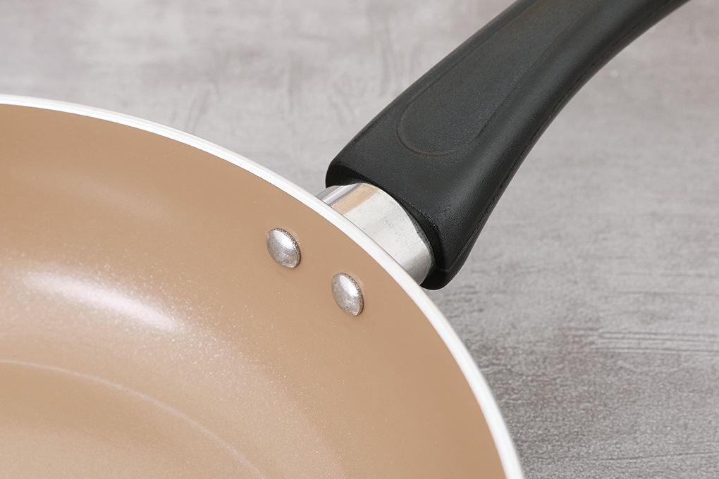 Chảo nhôm chống dính vân đá đáy từ 26 cm Elmich Colosseum Y1 EL-3720 Xám Màu Xám