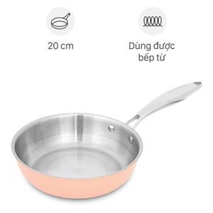 Chảo inox đáy từ 20 cm Sunhouse IN20M6P