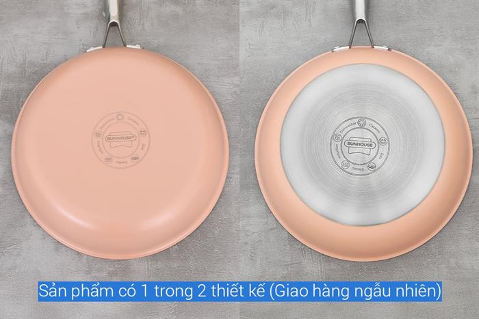 Chảo inox đáy từ 24 cm Sunhouse IN24M6P