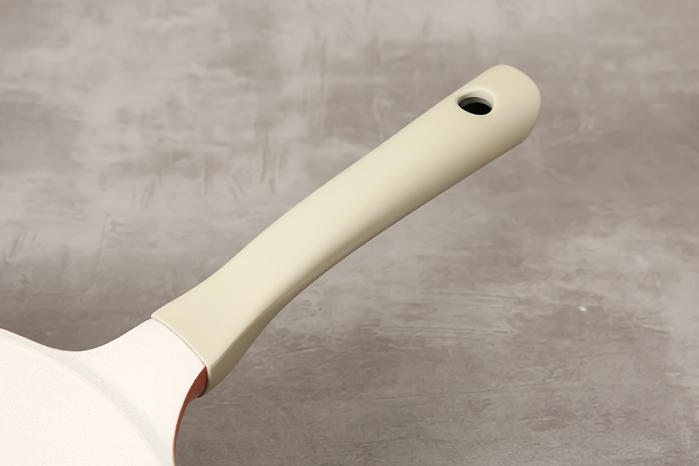 Chảo nhôm sâu chống dính vân đá đáy từ 26 cm Inochi Omi Simple HIN.CHSL.VD26 Màu Cam
