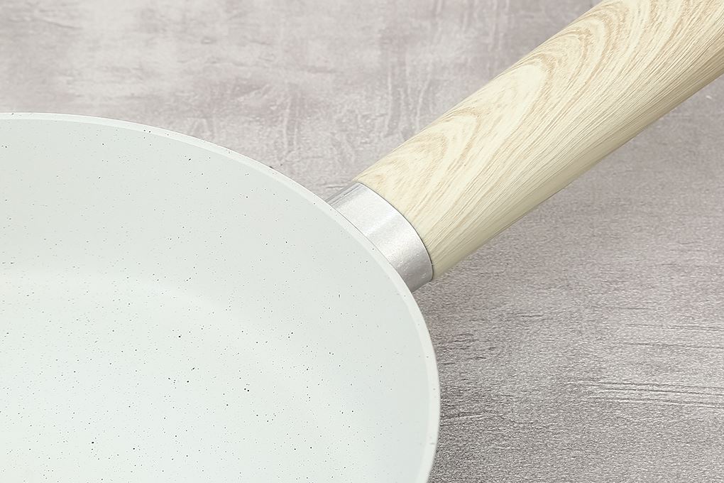 Chảo nhôm chống dính vân đá đáy từ 20 cm Delites RLJ-3020 Màu Xám