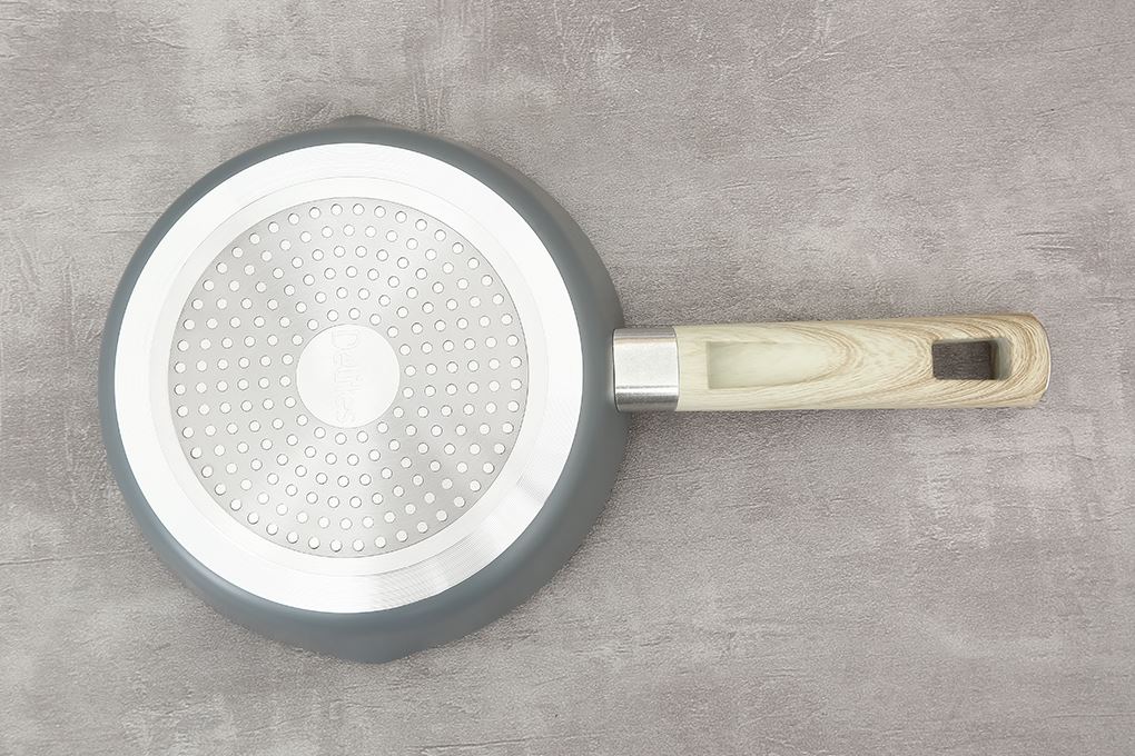 Chảo nhôm chống dính vân đá đáy từ 20 cm Delites RLJ-3020 Màu Xám