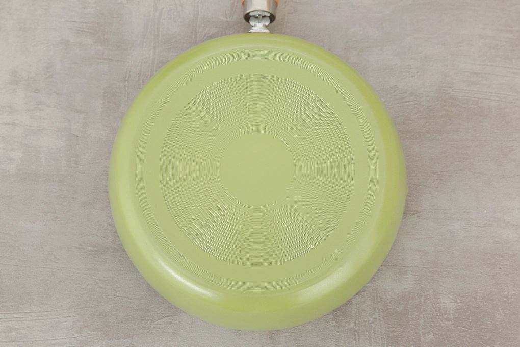 Chảo thép sâu chống dính đáy từ 20 cm Green Cook GCP249-20IH Màu Xanh