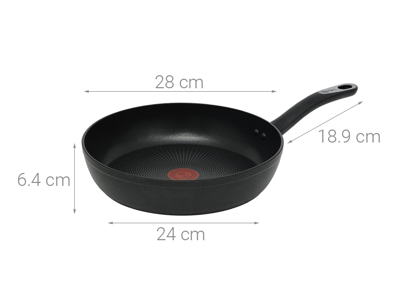 Chảo nhôm chống dính đáy từ 28 cm Tefal Flavor Force E2770674