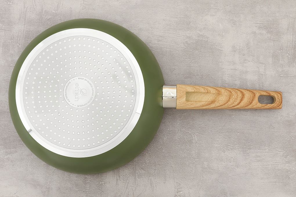 Chảo nhôm sâu chống dính đáy từ 26 cm Elmich Olive classic EL-5978OV26 Màu Xanh