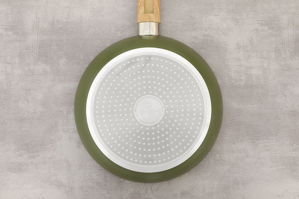 Chảo nhôm sâu chống dính đáy từ 26 cm Elmich Olive classic EL-5978OV26 Màu Xanh