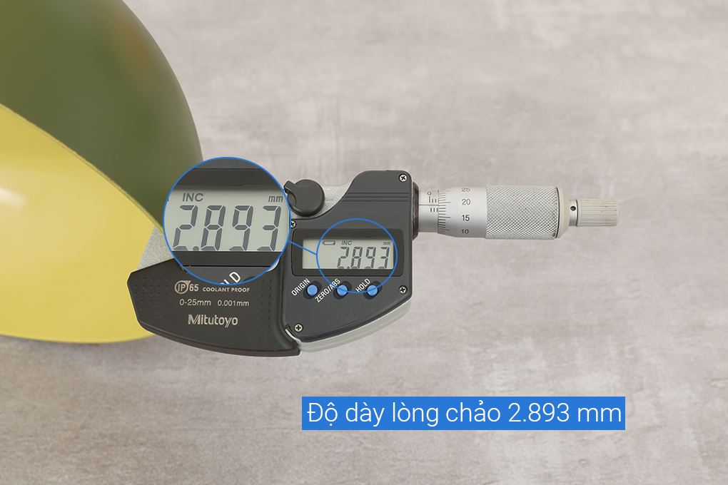 Chảo nhôm sâu chống dính đáy từ 26 cm Elmich Olive classic EL-5978OV26 Màu Xanh