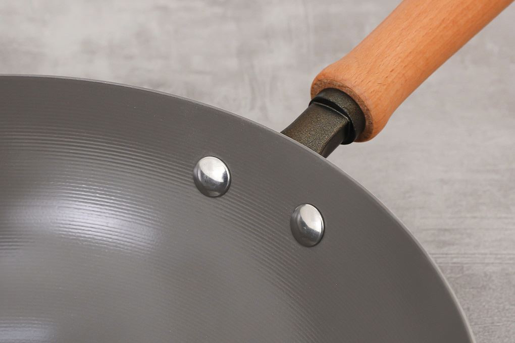 Chảo thép sâu chống dính 28 cm Green cook GCW257-28IH Màu Kem