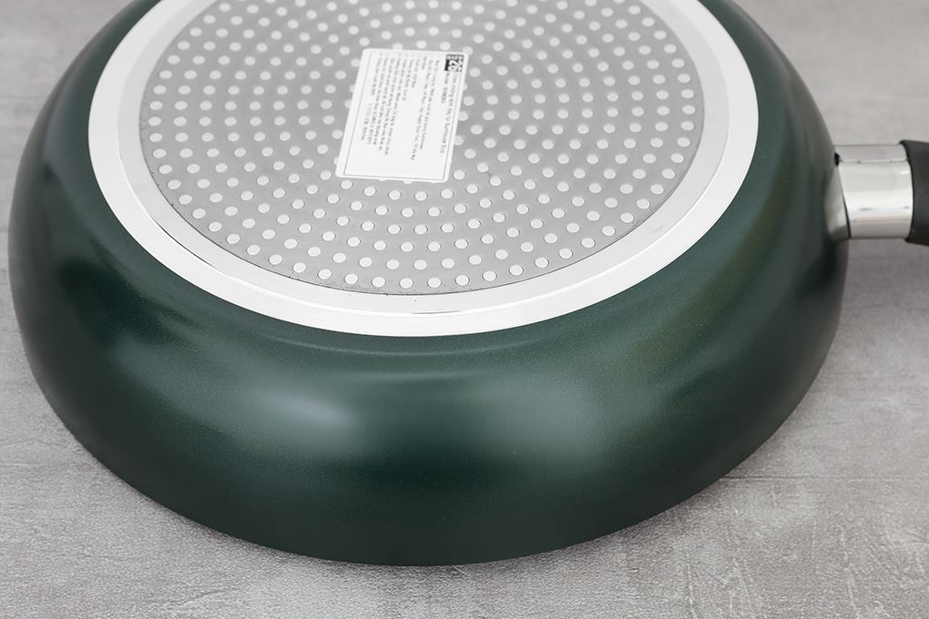 Chảo nhôm chống dính vân đá đáy từ 26 cm Sunhouse Eco SHM26X Màu Xanh