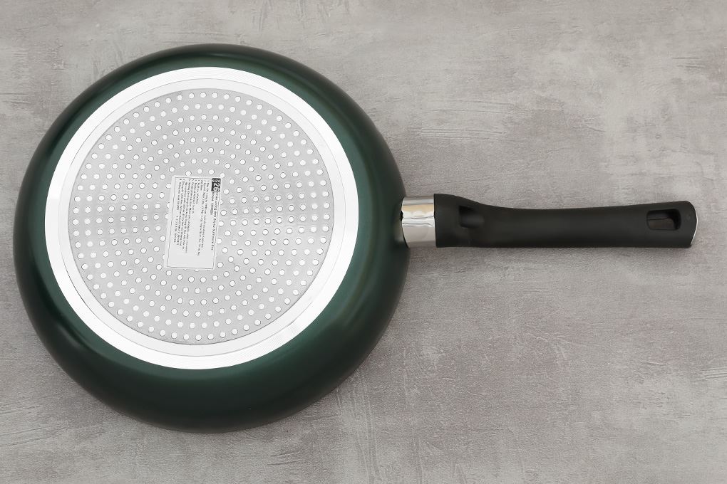 Chảo nhôm chống dính vân đá đáy từ 26 cm Sunhouse Eco SHM26X Màu Xanh
