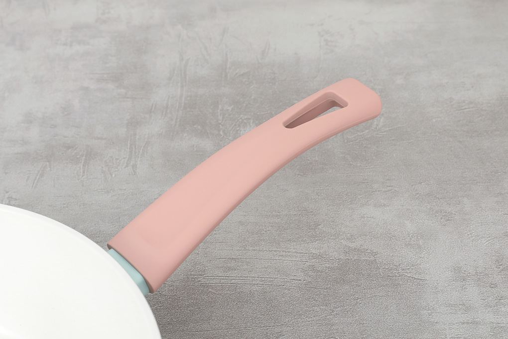 Chảo nhôm sâu chống dính đáy từ 26 cm Delites RFD1026-3 Màu Xanh