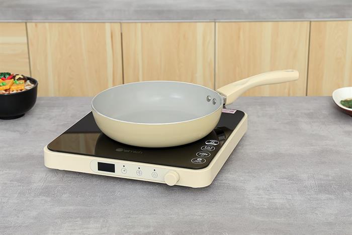 Chảo nhôm chống dính đáy từ 24 cm Elmich EL5985BE24
