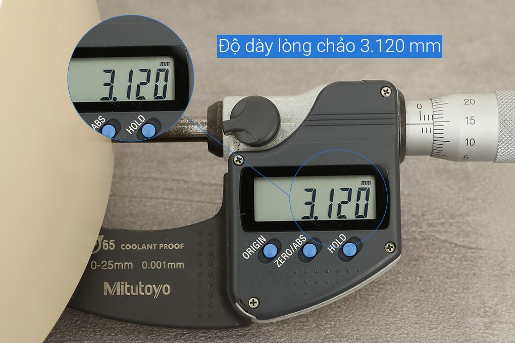 Chảo nhôm chống dính đáy từ 26 cm Elmich EL5985BE26 Màu Màu be