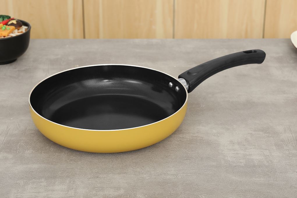 Chảo nhôm chống dính đáy từ 26 cm Elmich Smartcook SM5962LY26 Màu vàng