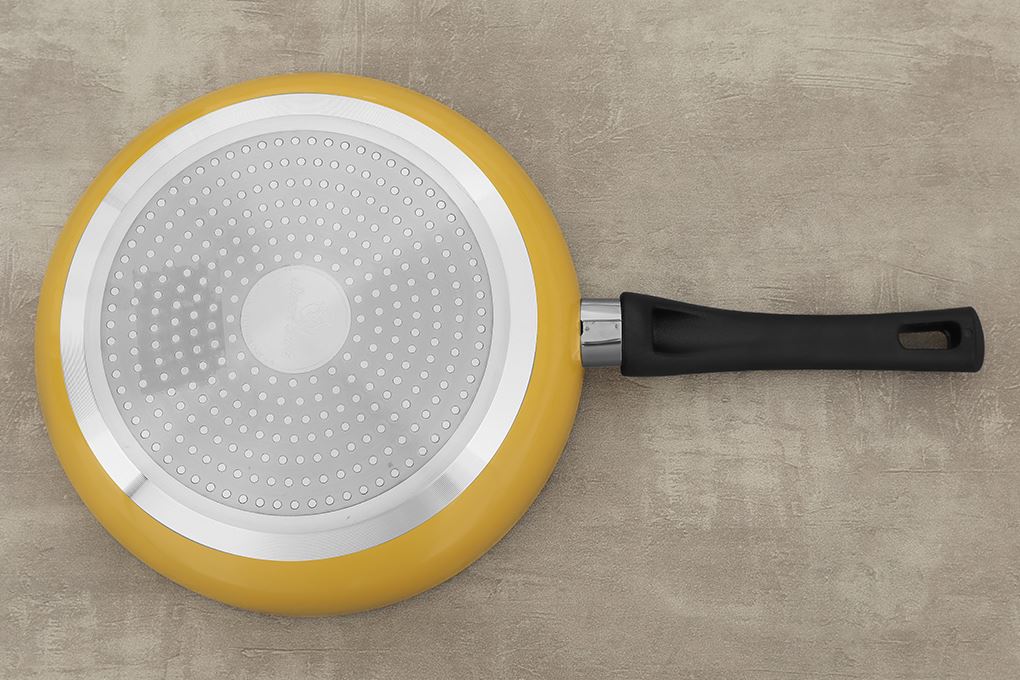 Chảo nhôm chống dính đáy từ 26 cm Elmich Smartcook SM5962LY26 Màu vàng