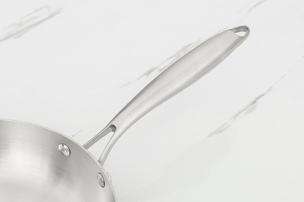 Chảo inox đáy từ 26 cm AVA CW-TP001F Màu Inox
