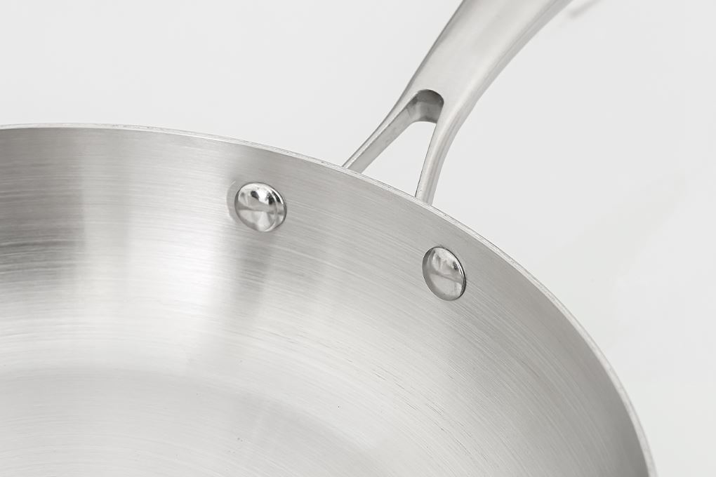 Chảo inox đáy từ 26 cm AVA CW-TP001F Màu Inox