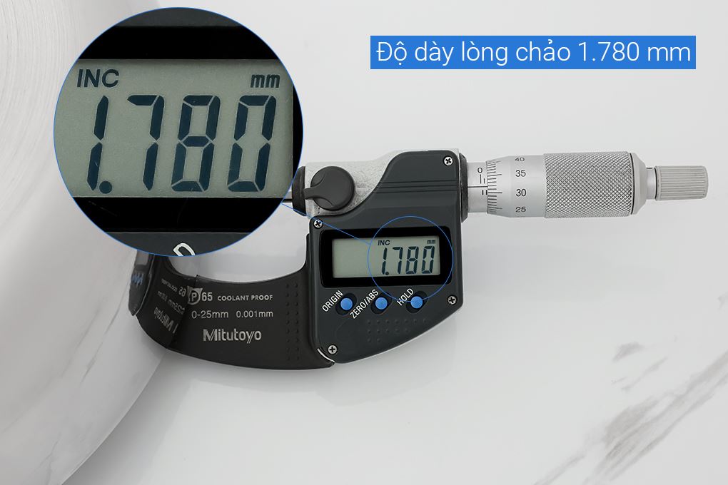 Chảo inox đáy từ 26 cm AVA CW-TP001F Màu Inox