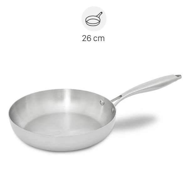 Chảo inox đáy từ AVA CW-TP001F