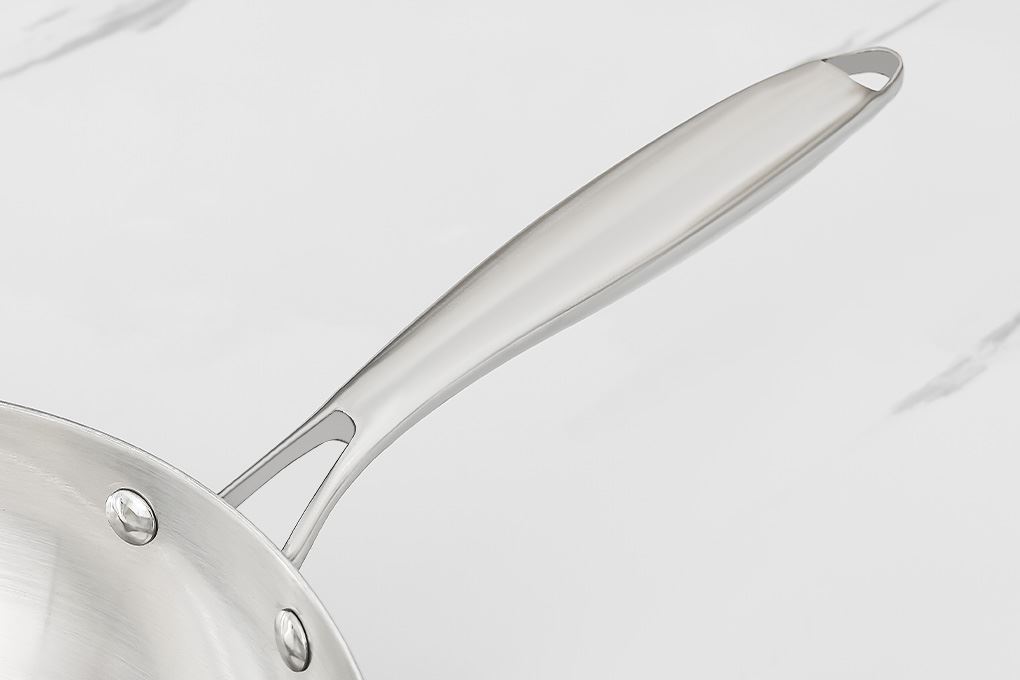 Chảo inox sâu đáy từ 28 cm AVA CW-TP001W Màu Inox