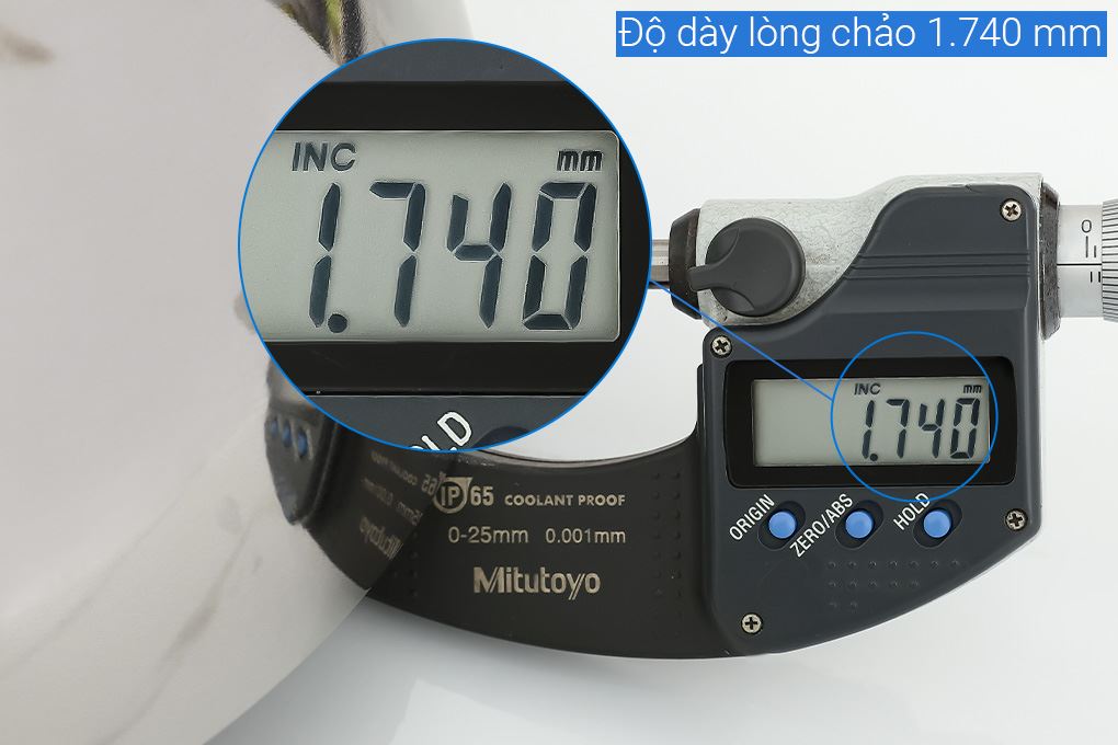 Chảo inox sâu đáy từ 28 cm AVA CW-TP001W Màu Inox