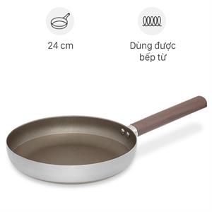 Chảo inox nguyên khối chống dính AVA TC-TCJG24