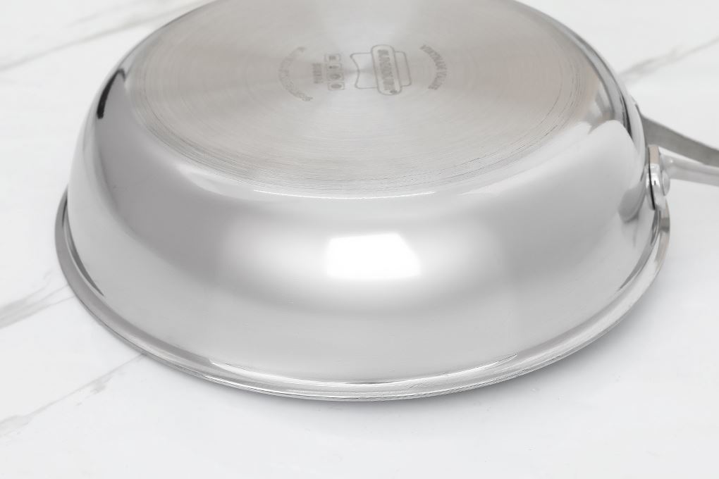 Chảo inox nguyên khối đáy từ 20 cm Sunhouse Healthy IN20X1 - 6