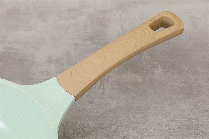 Chảo nhôm sâu chống dính đáy từ 20cm Sunhouse Healthy SBDS20MT Màu Xanh ngọc