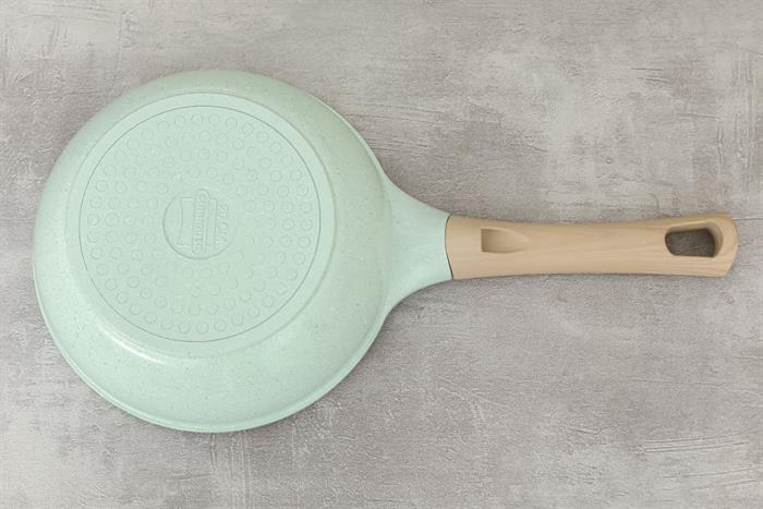 Chảo nhôm sâu chống dính đáy từ 20cm Sunhouse Healthy SBDS20MT Màu Xanh ngọc