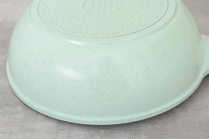 Chảo nhôm sâu chống dính đáy từ 20cm Sunhouse Healthy SBDS20MT Màu Xanh ngọc