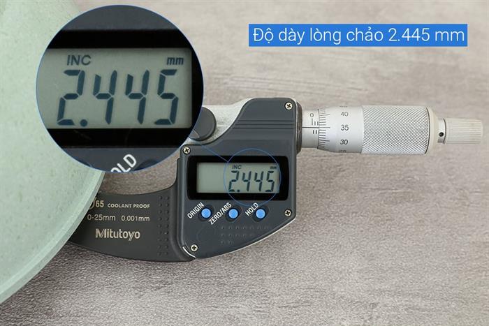 Chảo nhôm sâu chống dính đáy từ 20cm Sunhouse Healthy SBDS20MT Màu Xanh ngọc