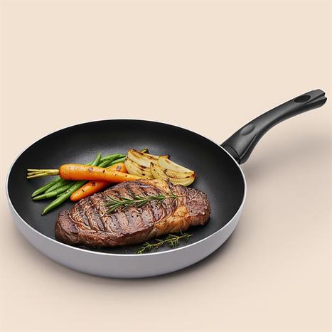 Chảo nhôm chống dính đáy từ 30 cm Lock&Lock CAF3072IH Màu Tím