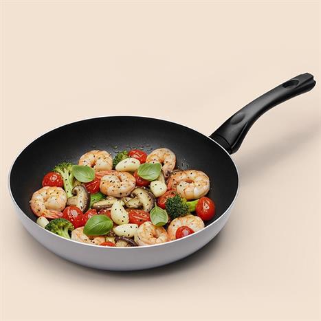 Chảo nhôm sâu chống dính đáy từ 28 cm Lock&Lock CAW2872IH Màu Tím