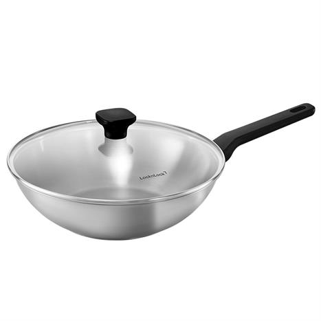 Chảo inox sâu đáy từ 28 cm Lock&Lock CSW2823IH Màu Inox