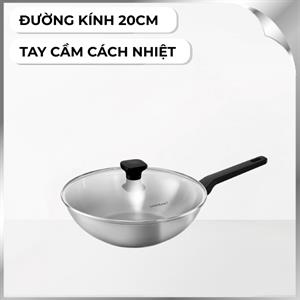 Chảo inox sâu đáy từ Lock&Lock CSW2823IH