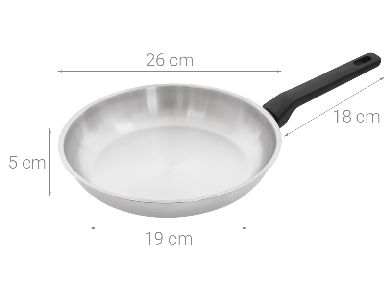 Chảo inox đáy từ 26 cm Lock&Lock CSF2623IH