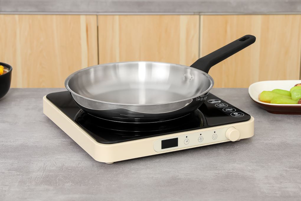 Chảo inox đáy từ 26 cm Lock&Lock CSF2623IH Màu Inox