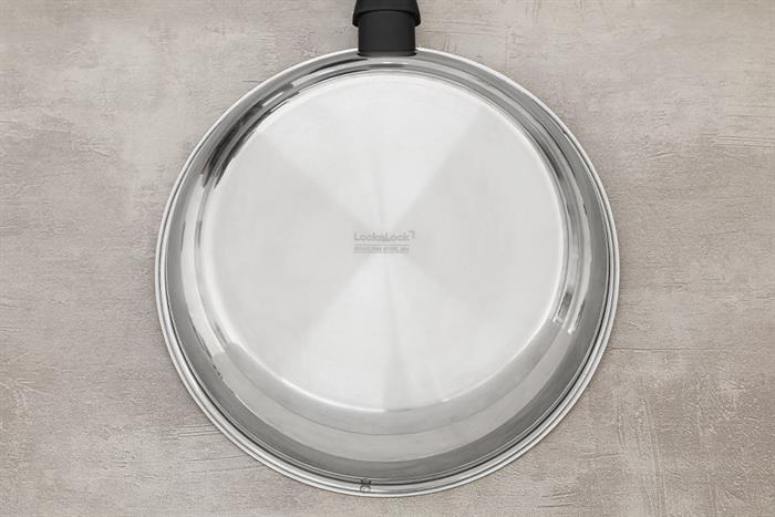 Chảo inox đáy từ 26 cm Lock&Lock CSF2623IH Màu Inox