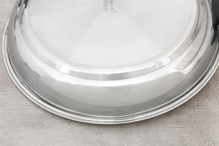 Chảo inox đáy từ 26 cm Lock&Lock CSF2623IH Màu Inox
