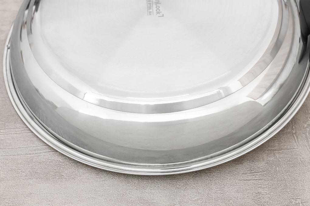 Chảo inox đáy từ 26 cm Lock&Lock CSF2623IH Màu Inox