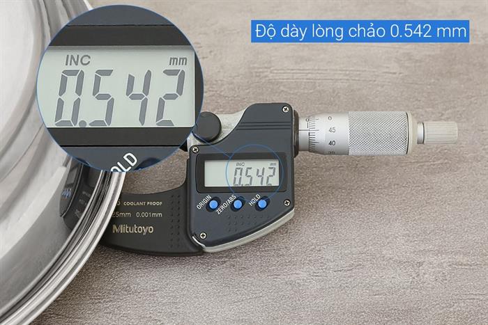 Chảo inox đáy từ 26 cm Lock&Lock CSF2623IH Màu Inox