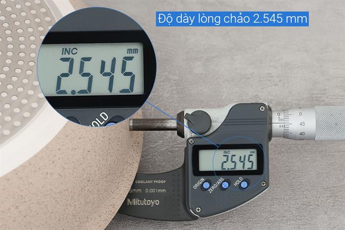 Chảo nhôm chống dính vân đá đáy từ 24 cm Tefal G2930402 Màu Hồng nhạt